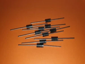 10x Silizium-Leistungs-Diode 5A, Sperrdiode - Picture 1 of 2