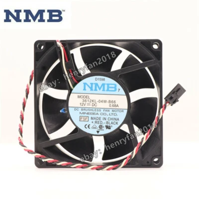 NMB 3612KL-04W-B66 Case Fan DC 12V 0.68A 90*90*32mm For Dell Server Cooling Fan - Image 1 of 4