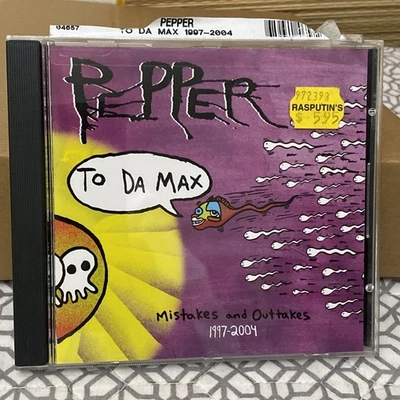 Pepper To Da Max Mistakes And Outtakes 1997-2004 CD 2007 Volcom Entertainment Foto 1 de 4
