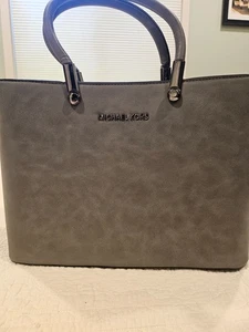 Cartera mediana Michael Kors gris nueva con cartera pequeña - Imagen 1 de 6