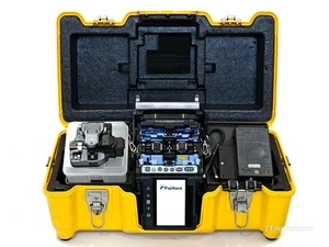 Serviced Fujikura 70S+ Fiber Optic Fusion Splicer SM MM ARC 23215 CT-50 Cleaver - Bild 1 von 7