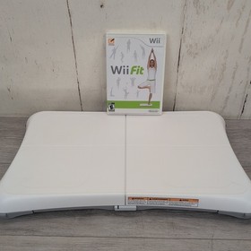 Nintendo Wii Fit Balance Board With Wii Fit  Game Tested