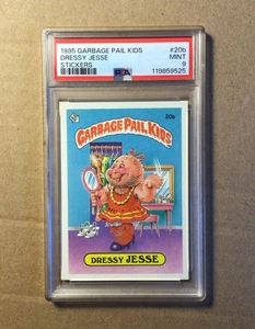 Garbage Pail Kids 1985, Dressy Jesse, #20b, brillante, clasificación PSA 9 como nuevo - Imagen 1 de 2