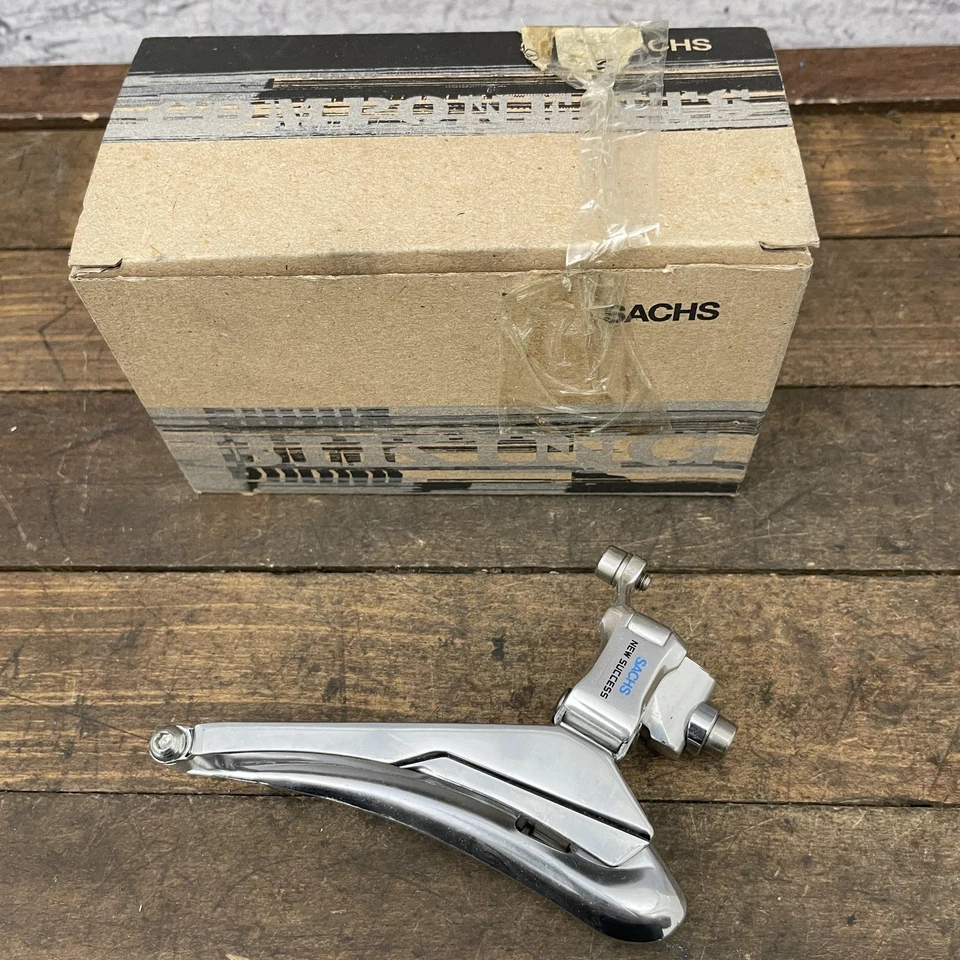 Vintage Sachs New Success Front Derailleur NOS New Braze-On Double 2x France - Image 1 of 4