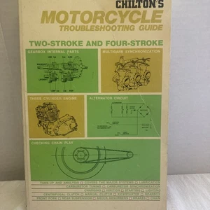 Chiltons Motorcycle 1973 First Edition Troubleshooting Guide Two & Four Stroke - Picture 1 of 18