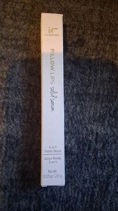 it Cosmetics Pillow Lips Solid Serum (11:11) 5-in-1 Tinted Gloss 0.07 oz NIB - Picture 1 of 2