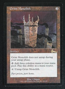 Grim Monolith Urza's Legacy MTG Karte Reserved List Magic the Gathering - Bild 1 von 2