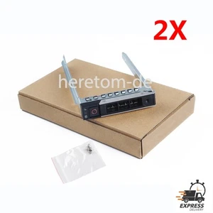 2x DELL 2,5 Zoll Caddy 0DXD9H für R740 R640 R940 R540 R440 R740XD mit Schrauben - Afbeelding 1 van 18