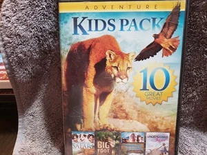 (3FREE) USED DVD 10 Movie Kids Pack (2 DVD, 2011) **See Titles In Description** - Picture 1 of 4