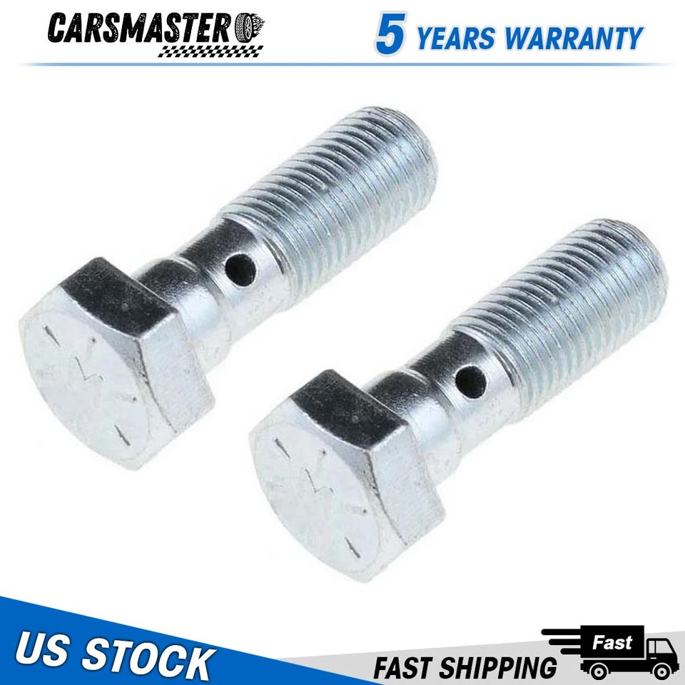 Mangueira hidráulica de freio dianteiro para parafuso de pinça para Ford F-150 2X Dorman - Imagem 1 de 1