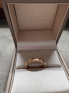 Anello Bulgari Serpenti Viper Oro Rosa 18 Kt - Imagen 1 de 13