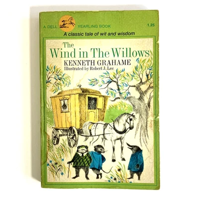 The Wind in the Willows by Kenneth Grahame A Dell Yearling Book Vtg Illustrated - Image 1 of 4
