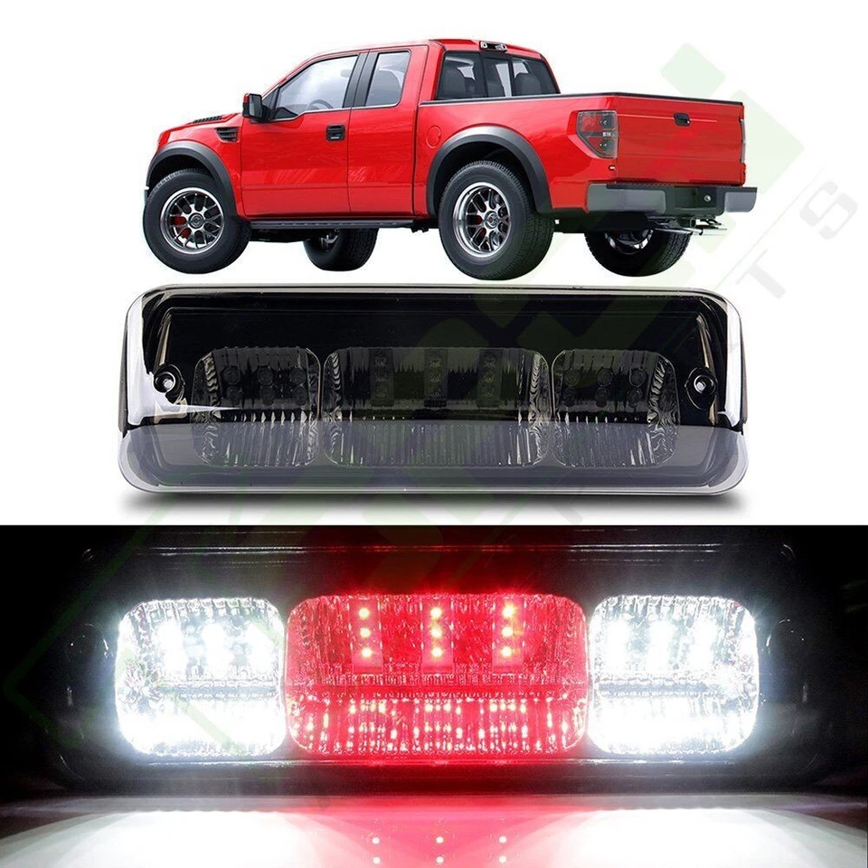 Tercera luz de freno para Ford F-150 2004-2008 2006-2008 Lincoln Mark LT lente de humo Foto 1 de 4
