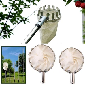 High Altitude Fruit Picker Stainless Steel Telescopic Pole Positioning Pick GX - Picture 1 of 23