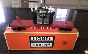 Trasformatore auto piatta vintage Lionel dopoguerra 6818 in scatola originale O gauge raro - Foto 1 di 14