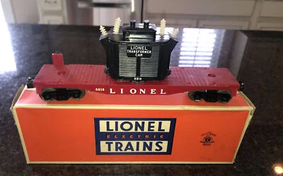 Vintage Lionel Post War 6818 Transformer Flat Car In Original Box O Gauge Rare - Image 1 of 4
