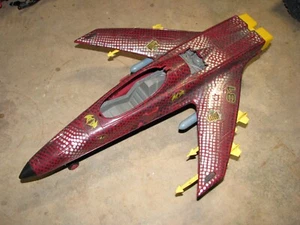 GI Joe Cobra Python Patrol Conquest X-30 Jet Plane Incomplete original - Picture 1 of 7
