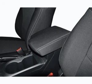Toyota Hilux 8th Gen Neoprene Front Seat Covers Full-back map pockets 2016-on - Picture 1 of 13