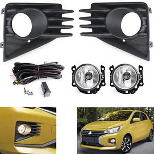 For Mitsubishi Mirage Attrage 2020 2021 2022 Fog Light Assembly Right + Left Set - Picture 1 of 6