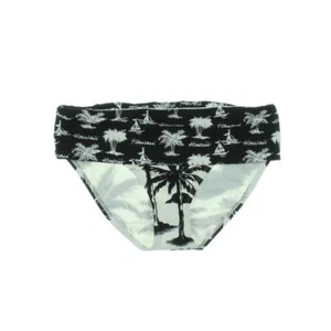 TOMMY BAHAMA HAWAI BLACK/WHITE SWIM BOTTOM  SZ S/P					 - Picture 1 of 1