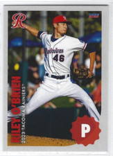 2023 Tacoma Rainiers (Triple A-Seattle Mariners) Riley O'Brien