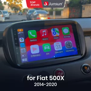 Für Fiat 500X 2014-2020 Carplay Android13 Autoradio GPS NAVI BT SWC FM DSP DAB+ - Bild 1 von 16