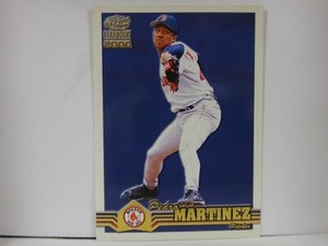 2000 Pacific Paramount Gold Pedro Martinez #37 HOF