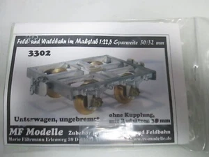 2 Stück  -  MF Modelle  -  Unterwagen - ungebremst - Art.-Nr. 3302  - - Bild 1 von 2