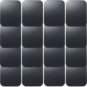 SALEX Replacement Metal Plates Set for Magnetic Car Phone Holder, Mount, 16 Pack - Picture 1 of 7