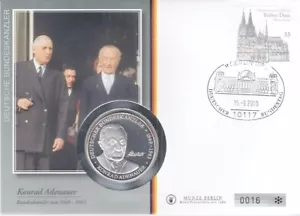 Numisbrief Germany Konrad Adenauer 2010 - Picture 1 of 1