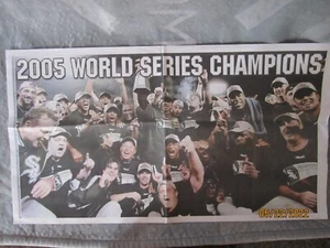 2005 Chicago White Sox World Series Champions Zeitungsbild 12" x 24" - Bild 1 von 1