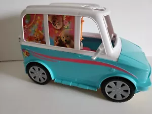 Barbie Ultimate Puppy Mobile Camper Car PlaySet Playground With Doll And Dogs - Picture 1 of 11