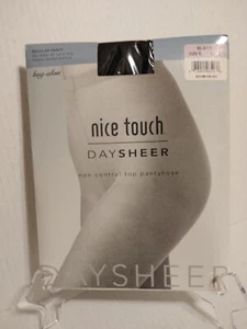 Vintage Sears Nice Touch Day Sheer Non Control Pantyhose Size E Color Black - Picture 1 of 4