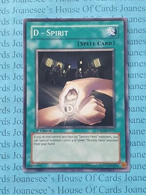 DP05-EN017 D - Spirit Yu-Gi-Oh Card 1st Edition - Image 1 of 3