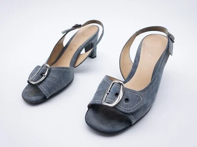 Gabor Sandaleta Para Dama Slingback Azul Talla 38,5 EU Art.13056-30 - Imagen 1 de 3