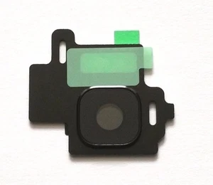 OEM Rückkamera Linse mit Rahmen für Samsung Galaxy S8 G950 SCHWARZ ~ alle Träger  - Bild 1 von 3