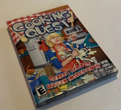 COOKING QUEST: SECRET RECIPES HIDDEN INGREDIENTS, PC CD-ROM,2008 NEW - Image 1 of 4