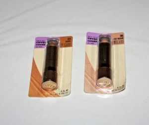 MILANI SECRET COVER CONCEALER STICK DARK OIL FREE #03 + #06 LOT OF 2 IN BOX - Picture 1 of 2