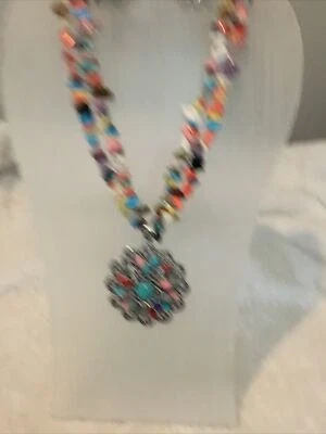 "Pendientes de gota de 2"" de acero inoxidable negro con múltiples gemas 18/20,5"" gota de 2,5""" Foto 1 de 4