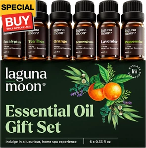 Essential Oils Set - Top 6 Blends for Diffusers, Home Care, Candle Making Scents - Picture 1 of 7