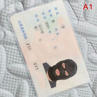 Transparent Card Holder Bus Business Card Case Bank Credit ID Card Holder Cov DR