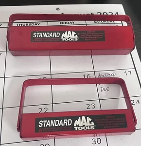 Mac Tools SAE Socket Empty Tray Red Set Of 2 (XT35)(XT8) - Picture 1 of 2