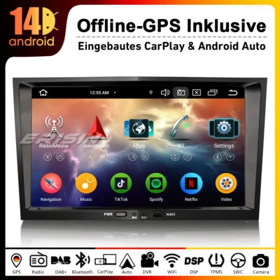 4+64GB DAB+Android 14 Autoradio GPS Opel Corsa D Zafira B Astra H Meriva Vectra - Bild 1 von 4