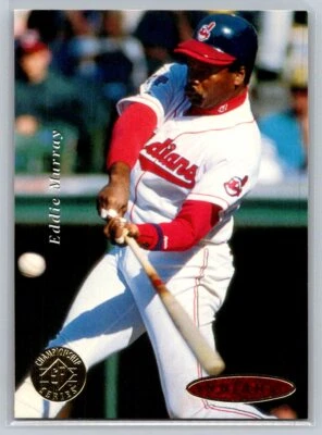 💎1995 SP Championship Baseball #144 Eddie Murray - Cleveland Indians💎 - Image 1 of 2