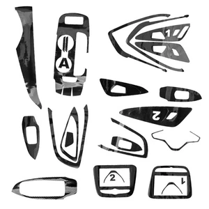 Kohlefaser Schwarz Inner Dekor Kit Blende Aufkleber passt für Chevrolet Malibu - Bild 1 von 6