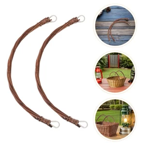  4 PIEZAS Cesta de Picnic de Ratán Accesorios Mango Reemplazos Accesorio - Imagen 1 de 12