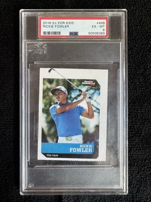 2016 Sports Illustrated for Kids Series 5 - Rickie Fowler #498 - Image 1 of 2