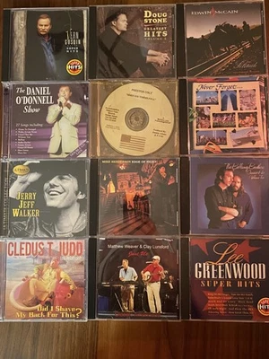Country CD Lot 12 Lee Greenwood Bellamy Bros Vern Gosdin Doug Stone Judd Walker - Imagem 1 de 4