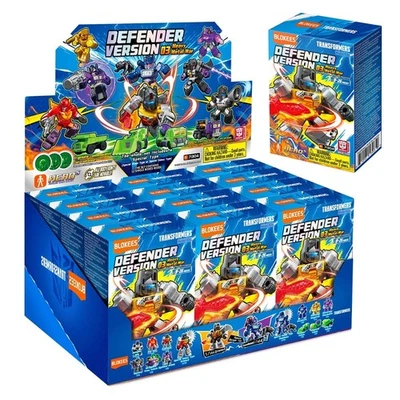 BLOKEES TRANSFORMERS DEFENDER VERSION DV03 BLIND BOX=12 PACK ASSEMBLY MODEL KITS - Image 1 of 4