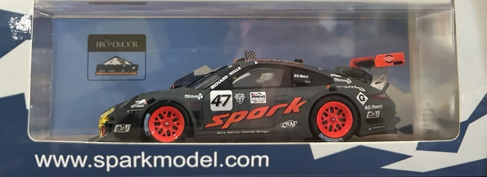 SPARK 1/43 PP001 Porsche 911 997 GT3 #47 Second Overall Pikes Peak 2012 Dumas - Photo 1/4